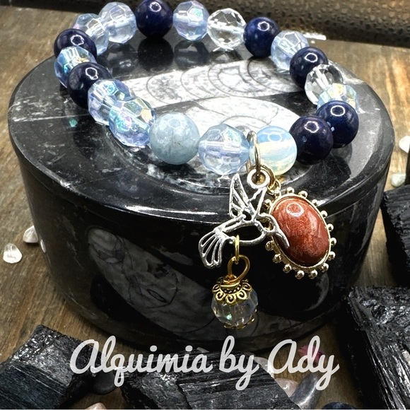 Alquimia Blue and Silver Mystical Bracelet - Picture 1 of 3